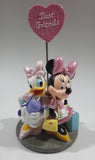 Disney Theme Parks Authentic Original Daisy Duck and Minnie Mouse Best Friends 5" Tall Detailed Resin Sculpture