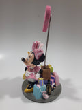 Disney Theme Parks Authentic Original Daisy Duck and Minnie Mouse Best Friends 5" Tall Detailed Resin Sculpture