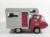 Vintage 1970s Tonka Camper Truck Pink and White Pressed Steel Toy Car Vehicle