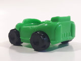 1995 Fisher Price Little People Parking Garage Green Toy Car Vehicle