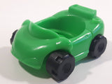 1995 Fisher Price Little People Parking Garage Green Toy Car Vehicle