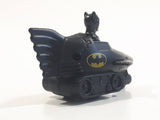 1991 McDonald's DC Comics Batman Batmobile Push Down Spring Release Black Plastic Toy Car Vehicle