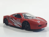 Unknown Brand Red #63 Die Cast Toy Car Vehicle