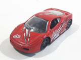 Unknown Brand Red #63 Die Cast Toy Car Vehicle