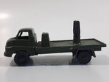 Vintage Blue-Box Toys Military Spotlight Truck Army Green Plastic Die Cast Toy Car Vehicle