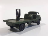 Vintage Blue-Box Toys Military Spotlight Truck Army Green Plastic Die Cast Toy Car Vehicle