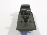 Vintage Blue-Box Toys Military Spotlight Truck Army Green Plastic Die Cast Toy Car Vehicle