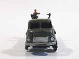 Vintage Blue-Box Toys Military Spotlight Truck Army Green Plastic Die Cast Toy Car Vehicle