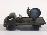Vintage Blue-Box Toys Military Spotlight Truck Army Green Plastic Die Cast Toy Car Vehicle