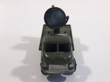 Vintage Blue-Box Toys Military Spotlight Truck Army Green Plastic Die Cast Toy Car Vehicle
