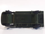 Vintage Blue-Box Toys Military Spotlight Truck Army Green Plastic Die Cast Toy Car Vehicle