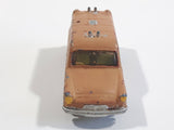 Vintage Husky Ford Thames Van Painted Brown Die Cast Toy Car Vehicle with Opening Rear Doors Made in Gt. Britain