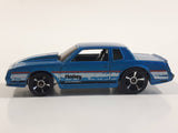 2012 Hot Wheels HW Performance '86 Monte Carlo Metalflake Blue Die Cast Toy Muscle Car Vehicle