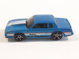 2012 Hot Wheels HW Performance '86 Monte Carlo Metalflake Blue Die Cast Toy Muscle Car Vehicle