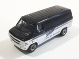 Greenlight Collectibles Hot Pursuit 1985 Chevrolet G20 Van Police City Of Sylvania, Ohio Black and White Die Cast Toy Car Vehicle Missing the lights