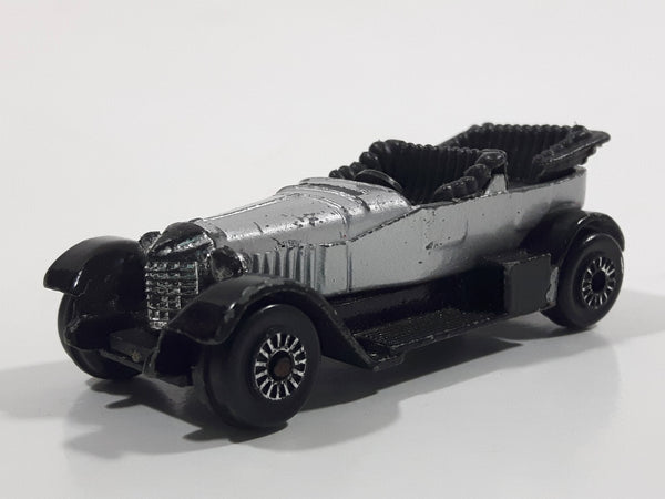 Vintage Zylmex Zee Toys Dyna Wheels D72 1941 Vauxhall Silver Die Cast Toy Car Vehicle|