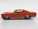 Hot Wheels G Machines '67 Pontiac GTO Orange 1/50 Scale Die Cast Toy Muscle Car Vehicle with Rubber Tires - Missing the Bumpers