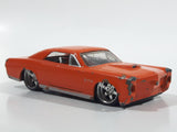 Hot Wheels G Machines '67 Pontiac GTO Orange 1/50 Scale Die Cast Toy Muscle Car Vehicle with Rubber Tires - Missing the Bumpers