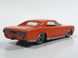Hot Wheels G Machines '67 Pontiac GTO Orange 1/50 Scale Die Cast Toy Muscle Car Vehicle with Rubber Tires - Missing the Bumpers