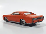 Hot Wheels G Machines '67 Pontiac GTO Orange 1/50 Scale Die Cast Toy Muscle Car Vehicle with Rubber Tires - Missing the Bumpers