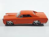 Hot Wheels G Machines '67 Pontiac GTO Orange 1/50 Scale Die Cast Toy Muscle Car Vehicle with Rubber Tires - Missing the Bumpers