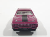 2012 Hot Wheels '71 Plymouth Road Runner Magenta Die Cast Toy Muscle Car Vehicle