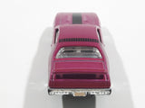 2012 Hot Wheels '71 Plymouth Road Runner Magenta Die Cast Toy Muscle Car Vehicle