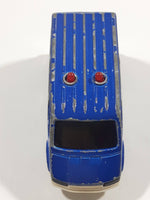 Majorette Sonic Flashers No. 243 Ford Transit Van Police Blue 1/60 Scale Die Cast Toy Car Vehicle