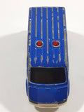 Majorette Sonic Flashers No. 243 Ford Transit Van Police Blue 1/60 Scale Die Cast Toy Car Vehicle