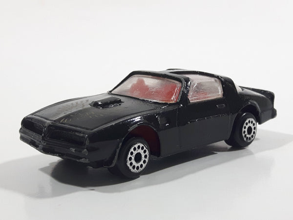 Zee Toys Dyna Wheels D93 Pontiac Firebird Black Die Cast Toy Race Car Vehicle 1/64 Scale