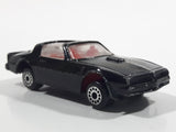 Zee Toys Dyna Wheels D93 Pontiac Firebird Black Die Cast Toy Race Car Vehicle 1/64 Scale