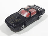 Zee Toys Dyna Wheels D93 Pontiac Firebird Black Die Cast Toy Race Car Vehicle 1/64 Scale