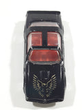 Zee Toys Dyna Wheels D93 Pontiac Firebird Black Die Cast Toy Race Car Vehicle 1/64 Scale