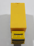 Majorette Leon's Canada's Only Furniture Superstores Semi Truck Yellow 1/100 Scale Die Cast Toy Car Vehicle with Opening Rear Doors