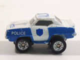 Micro Machines '69 Chevy Camaro Police 171 White Miniature Die Cast Toy Car Vehicle