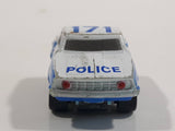 Micro Machines '69 Chevy Camaro Police 171 White Miniature Die Cast Toy Car Vehicle