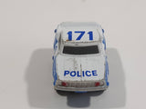 Micro Machines '69 Chevy Camaro Police 171 White Miniature Die Cast Toy Car Vehicle