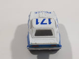 Micro Machines '69 Chevy Camaro Police 171 White Miniature Die Cast Toy Car Vehicle