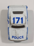 Micro Machines '69 Chevy Camaro Police 171 White Miniature Die Cast Toy Car Vehicle