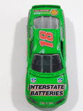 Racing Champions Limited Edition NASCAR #18 Bobby Labonte Interstate Batteries Green Die Cast Toy Race Car Vehicle with Opening Hood