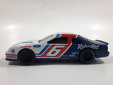1992 Road Champs NASCAR #6 Mark Martin Valvoline Ford Thunderbird 1:43 Scale White Red Blue Die Cast Toy Race Car Vehicle