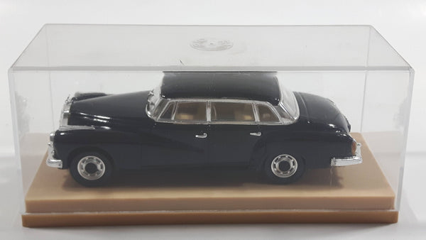 Rio Mercedes Benz Type 300 W 189 1:43 Scale Black Die Cast Toy Car Vehicle In Display Case - Made in Italy