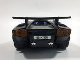 Majorette Lamborghini Countach 5000 Quattrovalvole 1:24 Scale Black Die Cast Toy Car Vehicle with Opening Scissor Doors and Hood