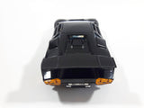 Majorette Lamborghini Countach 5000 Quattrovalvole 1:24 Scale Black Die Cast Toy Car Vehicle with Opening Scissor Doors and Hood
