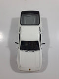 Majorette Porsche 944 Turbo 1:24 Scale White Die Cast Toy Car Vehicle with Opening Doors, Hood, and Hatch