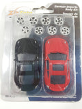 Radio Shack Zip Zaps Micro RC German Imports Body Kit Porsche 911 Black and Red with Rims New In Package