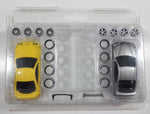 Rare Radio Shack Zip Zaps Micro RC Super Street Body Kit Acura Integra Type R Yellow and Acura RSX Silver with Rims and Tires Previously Opened