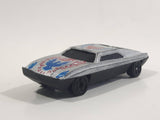 Unknown Brand #5 Silver Die Cast Toy Car Vehicle