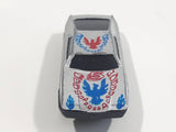 Unknown Brand #5 Silver Die Cast Toy Car Vehicle