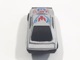 Unknown Brand #5 Silver Die Cast Toy Car Vehicle